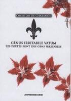 Couverture du livre « Les poetes sont des gens irritables » de Chabanon Christia De aux éditions Presses Du Midi