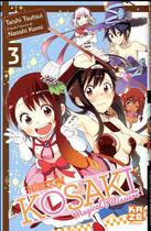 Couverture du livre « Nisekoi - Kosaki magical pâtissière ! Tome 3 » de Taishi Tsutsui et Naoshi Komi aux éditions Crunchyroll