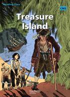 Couverture du livre « READING TIME ; treasure island ; CM2 ; livre de l'élève » de Claire Benimeli et Juliette Saumande aux éditions Hachette Education