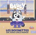 Couverture du livre « Bluey - Les devinettes : Album RC » de Bbc Studios - Ladybird Books Ltd aux éditions Hachette Jeunesse