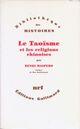 Couverture du livre « Le taoïsme et les religions chinoises » de Henri Maspero aux éditions Gallimard