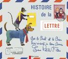 Couverture du livre « Histoire de la lettre que le chat et le chien ecrivirent a leurs amies les petites filles » de Apek/Chevallier aux éditions Pere Castor