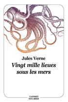 Couverture du livre « Vingt mille lieues sous les mers » de Jules Verne et Edouard Riou aux éditions Ecole Des Loisirs
