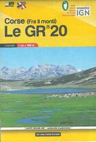 Couverture du livre « Le GR20, Corse (fra li monti) » de  aux éditions Libris Richard
