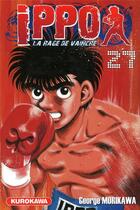 Couverture du livre « Ippo - saison 1 ; la rage de vaincre Tome 27 » de George Morikawa aux éditions Kurokawa