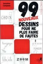 Couverture du livre « 99 dessins pour ne plus faire de fautes t.2 » de Sandrine Campese aux éditions L'opportun