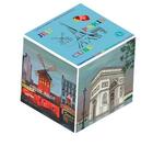 Couverture du livre « Paris cube » de Michele Bernard-Favray aux éditions Bordessoules