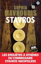 Couverture du livre « Stavros » de Sophia Mavroudis aux éditions Jigal