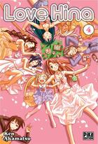 Couverture du livre « Love Hina Tome 4 » de Ken Akamatsu aux éditions Pika