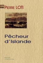 Couverture du livre « Pêcheur d'Islande. » de Pierre Loti aux éditions Paleo