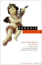Couverture du livre « Paradis paradis » de Bernheim Cathy et Stav aux éditions Agnes Vienot