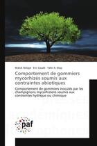 Couverture du livre « Comportement de gommiers mycorhizés soumis aux contraintes abiotiques : Comportement de gommiers inoculés par les champignons mycorhiziens soumis aux contraintes hydrique o » de Malick Ndiaye et Eric Cavalli et Tahir A. Diop aux éditions Editions Universitaires Europeennes