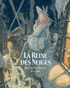 Couverture du livre « La Reine des neiges » de Hans Christian Andersen et Anton Lomaev aux éditions Sarbacane