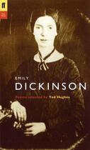 Couverture du livre « EMILY DICKINSON » de Ted Hughes aux éditions Faber Et Faber