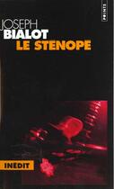 Couverture du livre « Le stenope (serie : 