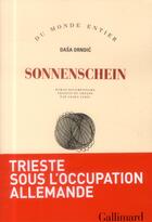 Couverture du livre « Sonnenschein » de Dasa Drndic aux éditions Gallimard