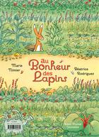 Couverture du livre « Au bonheur des lapins » de Marie Nimier et Beatrice Rodriguez aux éditions Albin Michel Jeunesse