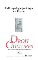 Couverture du livre « Anthropologie juridique en russie » de  aux éditions Editions L'harmattan