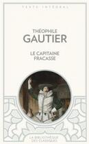 Couverture du livre « Le capitaine Fracasse » de Theophile Gautier aux éditions Archipoche