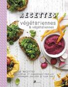 Couverture du livre « Recettes végétariennes et végétaliennes » de  aux éditions Artemis