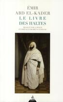 Couverture du livre « Le livre des haltes d'Abd El Kader » de Penot aux éditions Dervy
