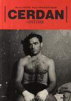 Couverture du livre « Cerdan ; intime » de Franck Roubaud-Abad aux éditions Textuel