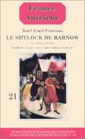 Couverture du livre « <i>le shylock de barnow</i> et autres recits » de Franzos Karl Emil aux éditions Pu De Rouen