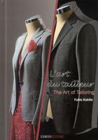 Couverture du livre « L'art du tailleur ; the art of tailoring » de Yukio Kakita aux éditions Esmod
