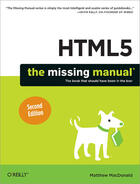 Couverture du livre « HTML5: The Missing Manual » de Macdonald Matthew aux éditions O'reilly Media