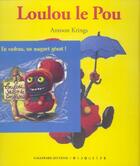 Couverture du livre « Loulou le pou » de Antoon Krings aux éditions Gallimard Jeunesse Giboulees