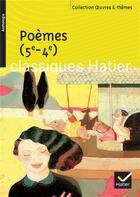 Couverture du livre « Poèmes ; 5e, 4e » de Michel Nodin et Georges Decote et Helene Potelet aux éditions Hatier