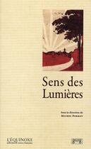 Couverture du livre « Sens des lumières » de Michel Porret aux éditions Georg