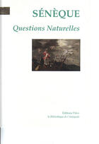 Couverture du livre « Questions naturelles » de Seneque aux éditions Paleo