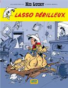 Couverture du livre « Les aventures de Kid Lucky d'après Morris Tome 2 : lasso périlleux » de Achde aux éditions Lucky Comics