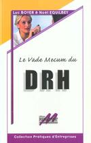 Couverture du livre « Vade mecum drh » de Boyer aux éditions Management Et Societe