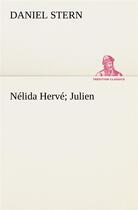 Couverture du livre « Nelida herve; julien » de Stern Daniel aux éditions Tredition