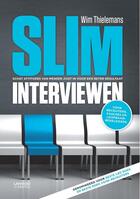 Couverture du livre « Slim interviewen » de Wim Thielemans aux éditions Terra - Lannoo, Uitgeverij