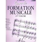 Couverture du livre « Cours de formation musicale vol.6 --- formation musicale » de Labrousse Marguerite aux éditions Henry Lemoine