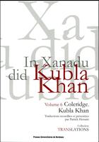 Couverture du livre « Kubla khan samuel taylor coleridge 1797 » de Hersant Patrick aux éditions Pu De Bordeaux