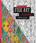 Couverture du livre « Just add color : folk art » de Lisa Congdon aux éditions Rockport