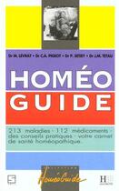 Couverture du livre « Homeo Guide » de M Levrat aux éditions Hachette Pratique