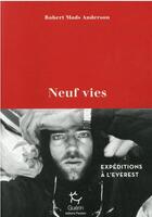 Couverture du livre « Neuf vies » de Robert Mads Anderson aux éditions Paulsen Guerin