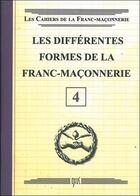 Couverture du livre « Les différentes formes de la franc-maçonnerie » de  aux éditions Oxus