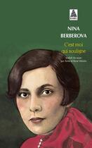 Couverture du livre « C'est moi qui souligne » de Nina Berberova aux éditions Actes Sud