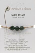 Couverture du livre « Bracelet de la chance ; perles de lave » de  aux éditions Dg-exodif