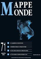 Couverture du livre « Revue mappemonde t.71 » de Roger Brunet aux éditions Belin