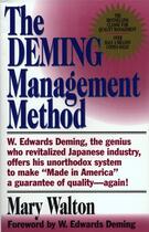 Couverture du livre « Deming management method » de Walton Mary aux éditions Penguin Group Us
