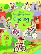 Couverture du livre « Sticker book : cycling » de Jessica Greenwell aux éditions Usborne