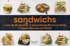 Couverture du livre « Sandwichs ; mini-coffret » de Melanie Martin aux éditions Hachette Pratique