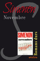 Couverture du livre « Novembre » de Georges Simenon aux éditions Omnibus